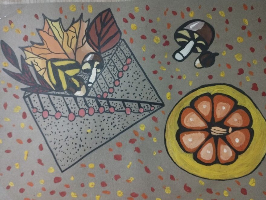 Всероссийский творческий конкурс «Осенняя фантазия»  - детский рисунок, поделка, творческая работа, категория школьники, 3 класс, дистанционный конкурс, школьный конкурс