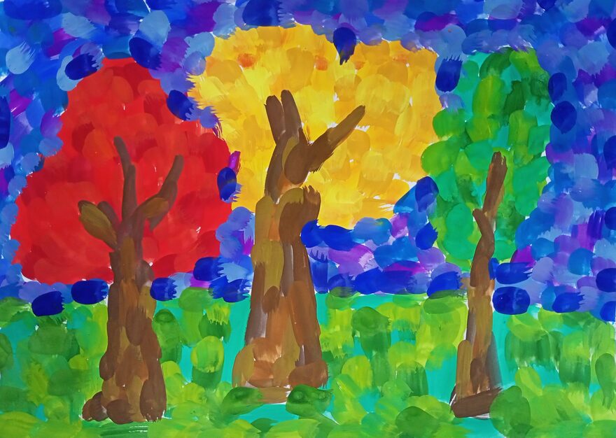 Всероссийский творческий конкурс «Осенняя фантазия»  - детский рисунок, поделка, творческая работа, категория школьники, 6 класс, дистанционный конкурс, школьный конкурс