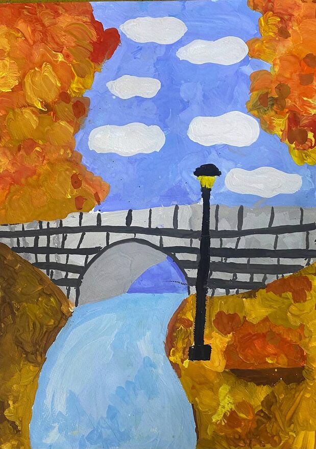 Всероссийский творческий конкурс «Осенняя фантазия»  - детский рисунок, поделка, творческая работа, категория школьники, 3 класс, дистанционный конкурс, школьный конкурс