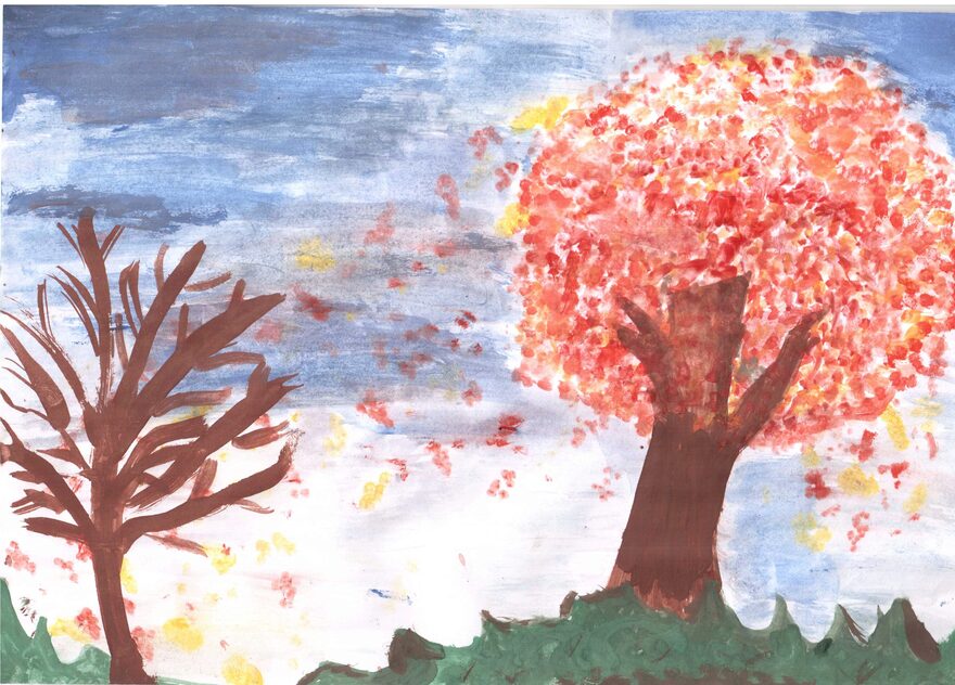 Всероссийский творческий конкурс «Осенняя фантазия»  - детский рисунок, поделка, творческая работа, категория школьники, 7 класс, дистанционный конкурс, школьный конкурс