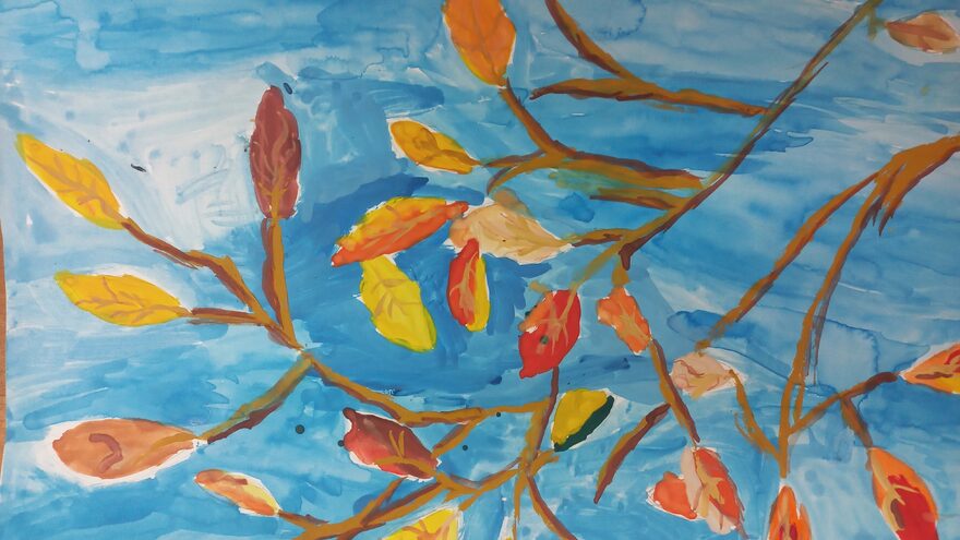 Всероссийский творческий конкурс «Осенняя фантазия»  - детский рисунок, поделка, творческая работа, категория школьники, 3 класс, дистанционный конкурс, школьный конкурс