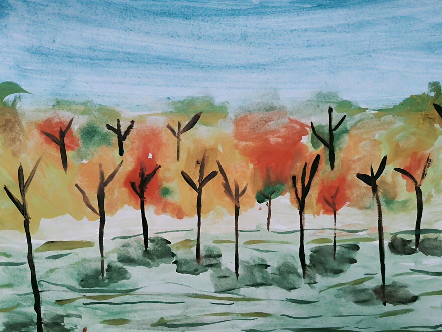 Всероссийский творческий конкурс «Осенняя фантазия»  - детский рисунок, поделка, творческая работа, категория школьники, 2 класс, дистанционный конкурс, школьный конкурс