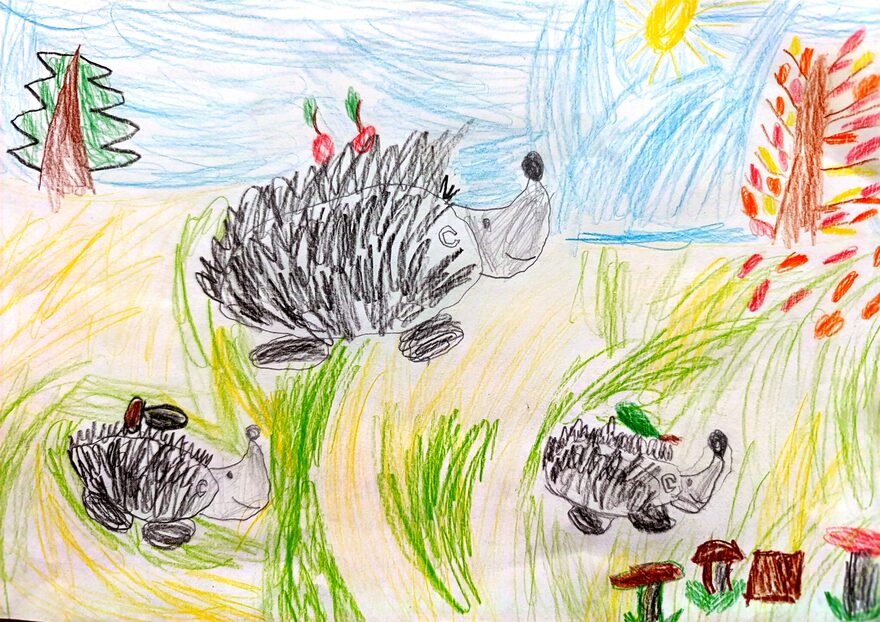 Всероссийский творческий конкурс «Осенняя фантазия»  - детский рисунок, поделка, творческая работа, категория дошкольники, детский сад, дистанционный конкурс, школьный конкурс