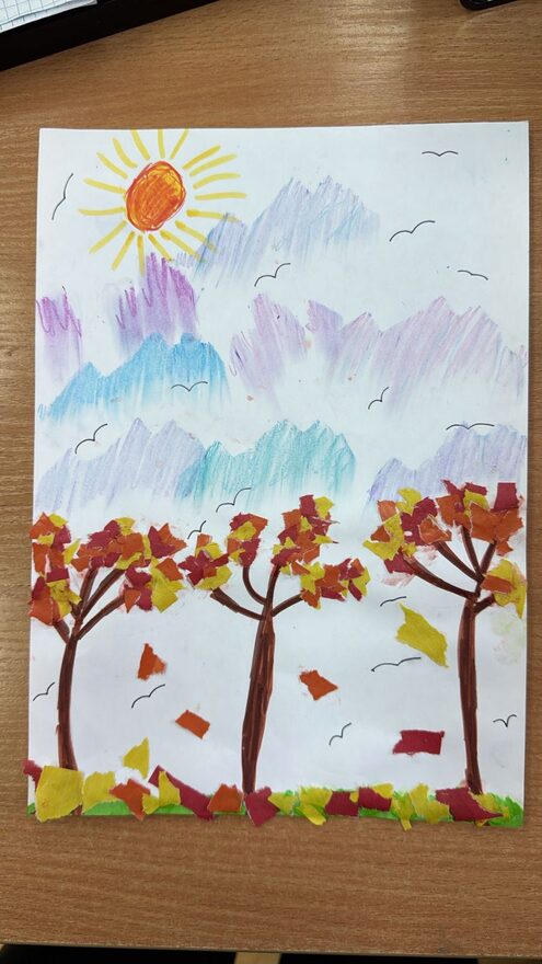 Всероссийский творческий конкурс «Осенняя фантазия»  - детский рисунок, поделка, творческая работа, категория школьники, 3 класс, дистанционный конкурс, школьный конкурс