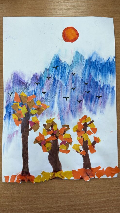 Всероссийский творческий конкурс «Осенняя фантазия»  - детский рисунок, поделка, творческая работа, категория школьники, 3 класс, дистанционный конкурс, школьный конкурс