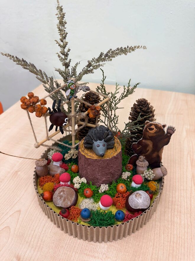 Всероссийский творческий конкурс «Осенняя фантазия»  - детский рисунок, поделка, творческая работа, категория школьники, 3 класс, дистанционный конкурс, школьный конкурс