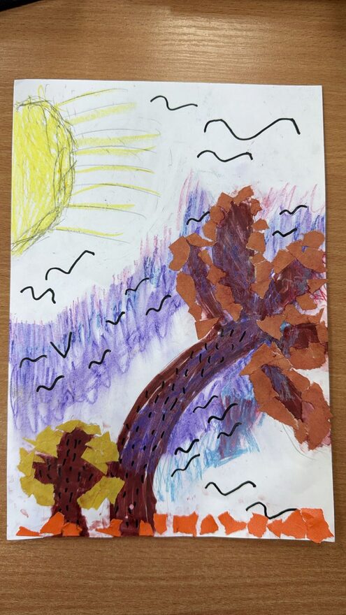 Всероссийский творческий конкурс «Осенняя фантазия»  - детский рисунок, поделка, творческая работа, категория школьники, 3 класс, дистанционный конкурс, школьный конкурс