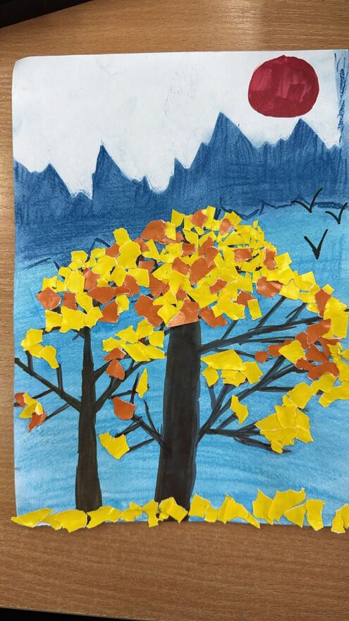 Всероссийский творческий конкурс «Осенняя фантазия»  - детский рисунок, поделка, творческая работа, категория школьники, 3 класс, дистанционный конкурс, школьный конкурс