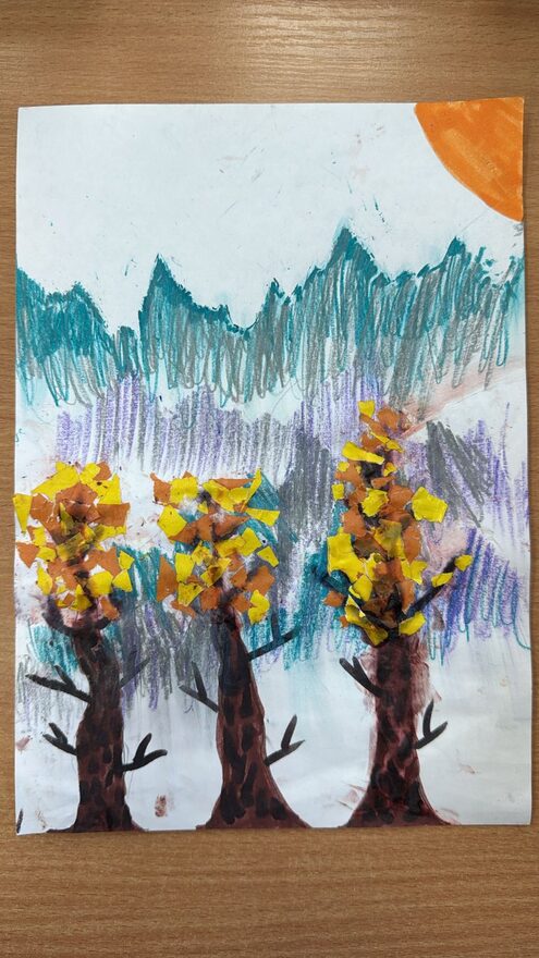 Всероссийский творческий конкурс «Осенняя фантазия»  - детский рисунок, поделка, творческая работа, категория школьники, 3 класс, дистанционный конкурс, школьный конкурс