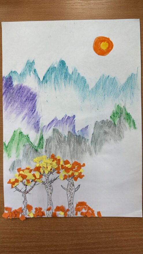 Всероссийский творческий конкурс «Осенняя фантазия»  - детский рисунок, поделка, творческая работа, категория школьники, 3 класс, дистанционный конкурс, школьный конкурс