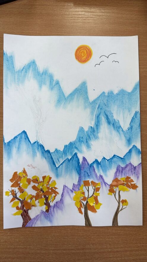 Всероссийский творческий конкурс «Осенняя фантазия»  - детский рисунок, поделка, творческая работа, категория школьники, 3 класс, дистанционный конкурс, школьный конкурс