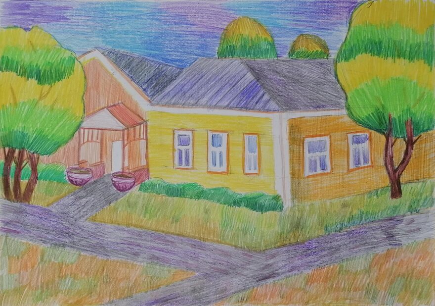 Всероссийский творческий конкурс «Осенняя фантазия»  - детский рисунок, поделка, творческая работа, категория школьники, 7 класс, дистанционный конкурс, школьный конкурс