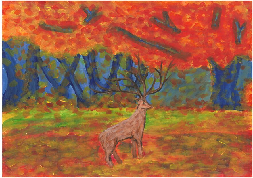 Всероссийский творческий конкурс «Осенняя фантазия»  - детский рисунок, поделка, творческая работа, категория школьники, 8 класс, дистанционный конкурс, школьный конкурс