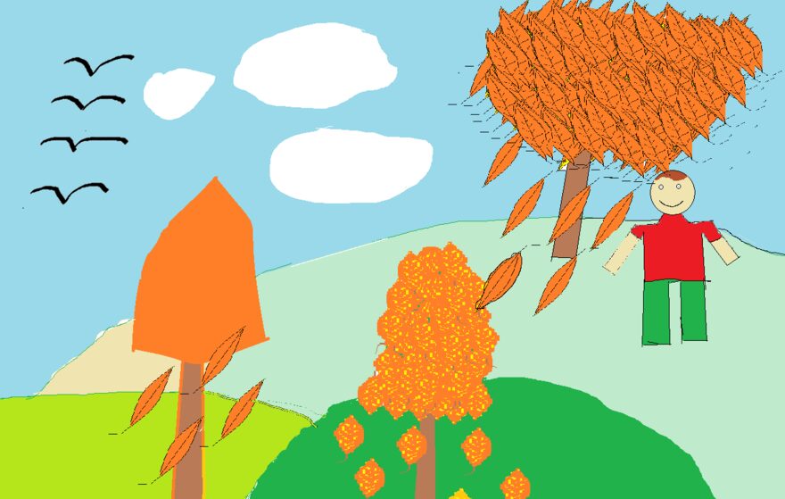 Всероссийский творческий конкурс «Осенняя фантазия»  - детский рисунок, поделка, творческая работа, категория школьники, 3 класс, дистанционный конкурс, школьный конкурс