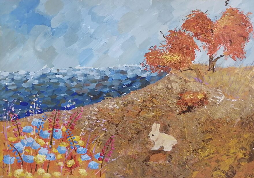 Всероссийский творческий конкурс «Осенняя фантазия»  - детский рисунок, поделка, творческая работа, категория школьники, 6 класс, дистанционный конкурс, школьный конкурс