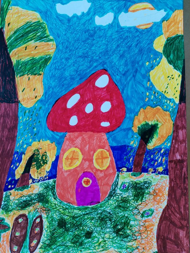 Всероссийский творческий конкурс «Осенняя фантазия»  - детский рисунок, поделка, творческая работа, категория школьники, 3 класс, дистанционный конкурс, школьный конкурс