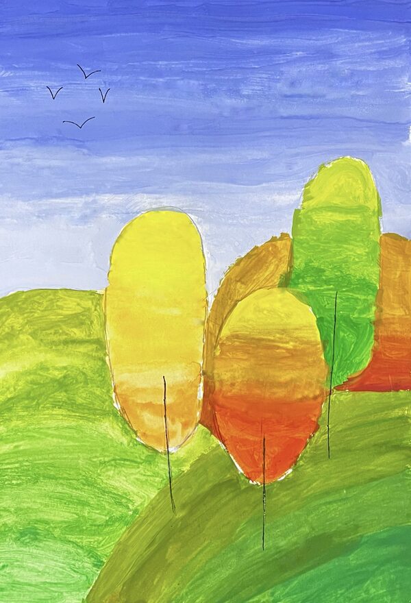 Всероссийский творческий конкурс «Осенняя фантазия»  - детский рисунок, поделка, творческая работа, категория школьники, 4 класс, дистанционный конкурс, школьный конкурс