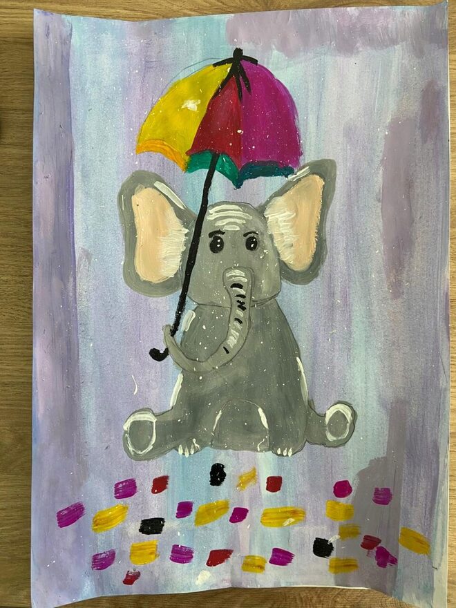 Всероссийский творческий конкурс «Осенняя фантазия»  - детский рисунок, поделка, творческая работа, категория школьники, 3 класс, дистанционный конкурс, школьный конкурс