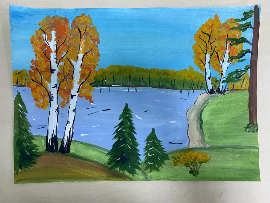 Всероссийский творческий конкурс «Осенняя фантазия»  - детский рисунок, поделка, творческая работа, категория школьники, 4 класс, дистанционный конкурс, школьный конкурс