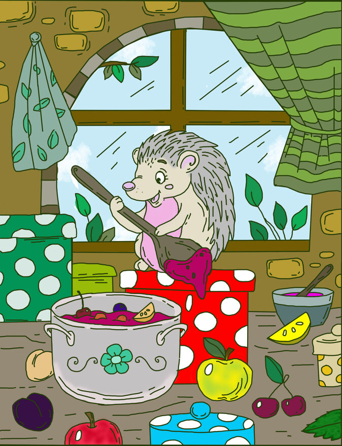 Всероссийский творческий конкурс «Дары осени»  - детский рисунок, поделка, творческая работа, категория школьники, 2 класс, дистанционный конкурс, школьный конкурс