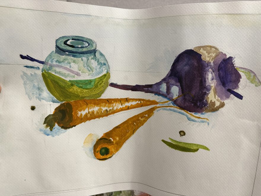 Всероссийский творческий конкурс «Дары осени»  - детский рисунок, поделка, творческая работа, категория школьники, 3 класс, дистанционный конкурс, школьный конкурс