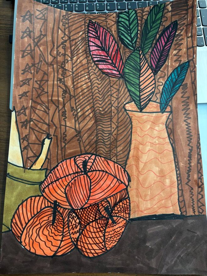 Всероссийский творческий конкурс «Дары осени»  - детский рисунок, поделка, творческая работа, категория школьники, 2 класс, дистанционный конкурс, школьный конкурс