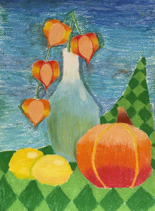 Всероссийский творческий конкурс «Дары осени»  - детский рисунок, поделка, творческая работа, категория школьники, 5 класс, дистанционный конкурс, школьный конкурс