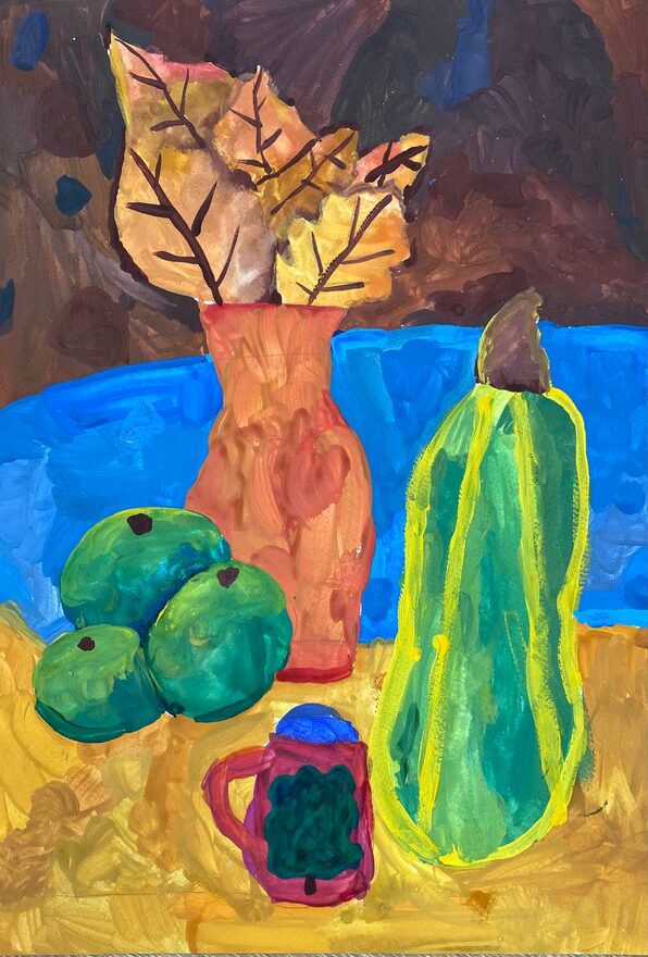 Всероссийский творческий конкурс «Дары осени»  - детский рисунок, поделка, творческая работа, категория школьники, 3 класс, дистанционный конкурс, школьный конкурс