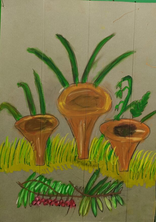 Всероссийский творческий конкурс «Дары осени»  - детский рисунок, поделка, творческая работа, категория школьники, 1 класс, дистанционный конкурс, школьный конкурс