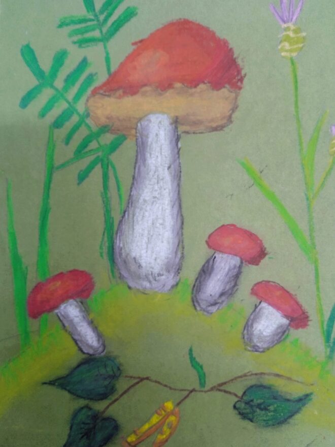 Всероссийский творческий конкурс «Дары осени»  - детский рисунок, поделка, творческая работа, категория школьники, 1 класс, дистанционный конкурс, школьный конкурс