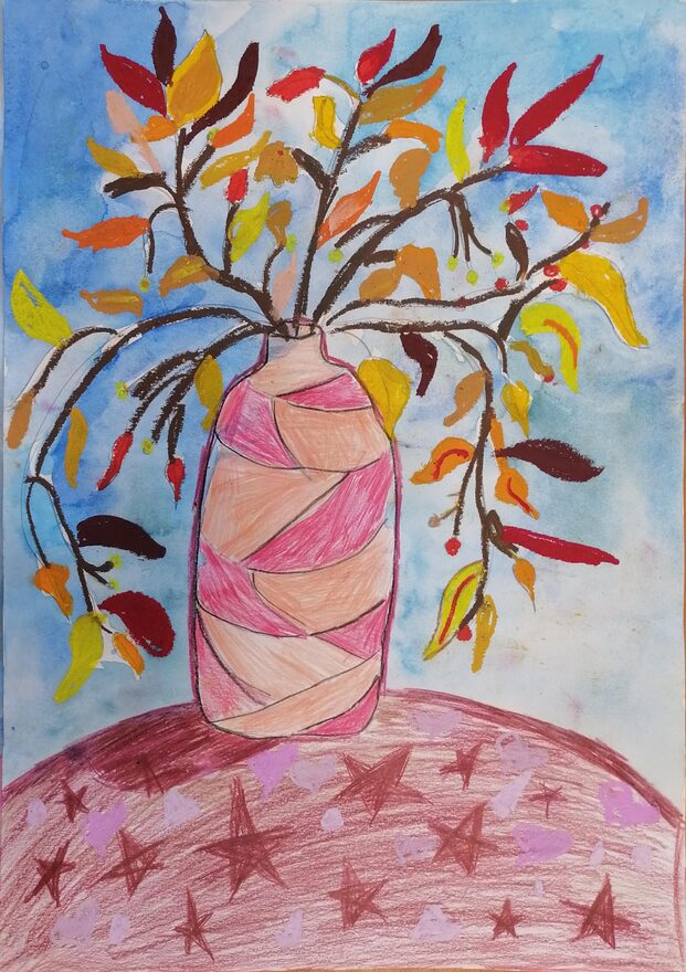 Всероссийский творческий конкурс «Дары осени»  - детский рисунок, поделка, творческая работа, категория школьники, 2 класс, дистанционный конкурс, школьный конкурс