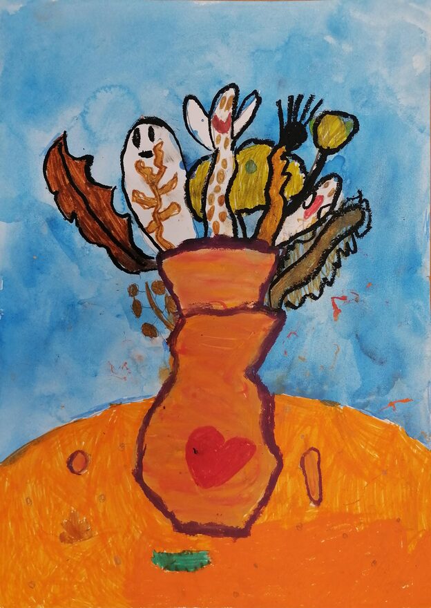 Всероссийский творческий конкурс «Дары осени»  - детский рисунок, поделка, творческая работа, категория школьники, 2 класс, дистанционный конкурс, школьный конкурс