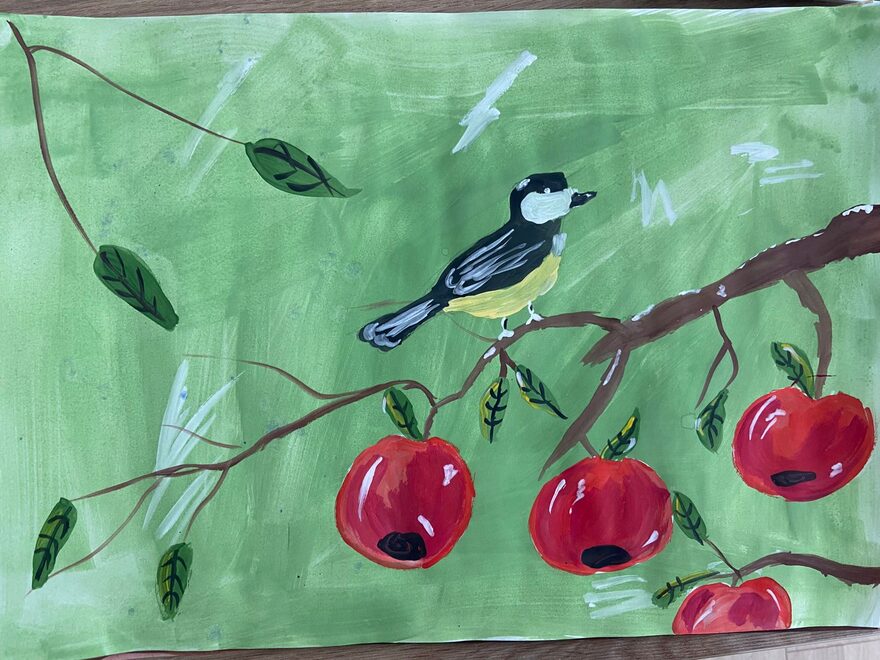 Всероссийский творческий конкурс «Дары осени»  - детский рисунок, поделка, творческая работа, категория школьники, 4 класс, дистанционный конкурс, школьный конкурс