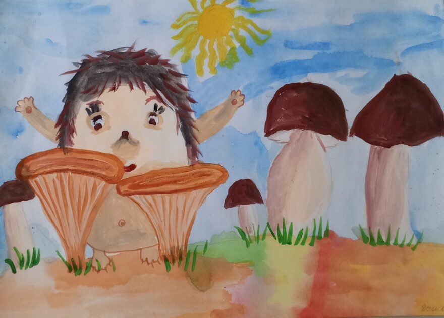 Всероссийский творческий конкурс «Дары осени»  - детский рисунок, поделка, творческая работа, категория дошкольники, детский сад, дистанционный конкурс, школьный конкурс