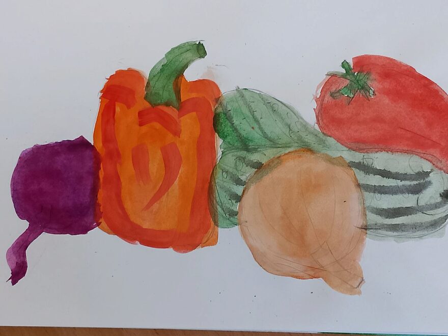 Всероссийский творческий конкурс «Дары осени»  - детский рисунок, поделка, творческая работа, категория школьники, 3 класс, дистанционный конкурс, школьный конкурс