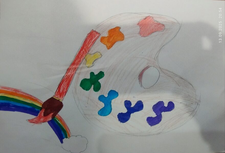Всероссийский творческий конкурс «Радуга талантов»  - детский рисунок, поделка, творческая работа, категория школьники, 3 класс, дистанционный конкурс, школьный конкурс
