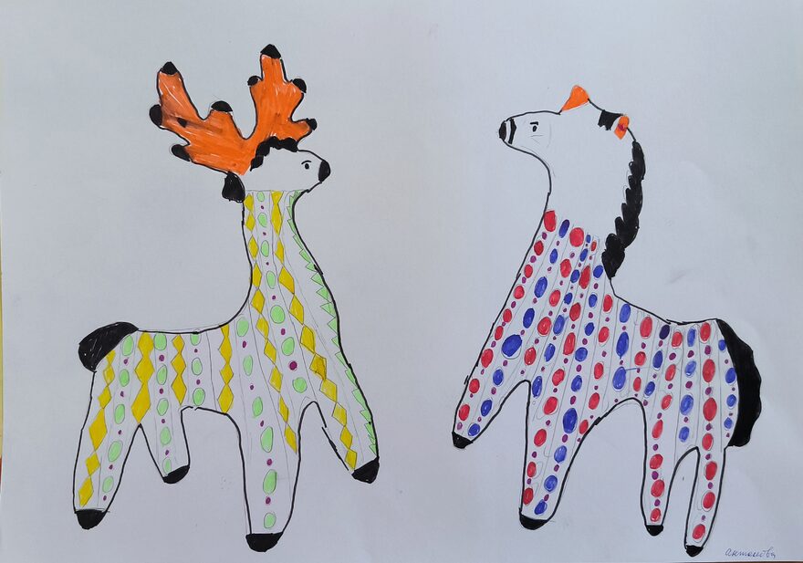 Всероссийский творческий конкурс «Радуга талантов»  - детский рисунок, поделка, творческая работа, категория школьники, 2 класс, дистанционный конкурс, школьный конкурс