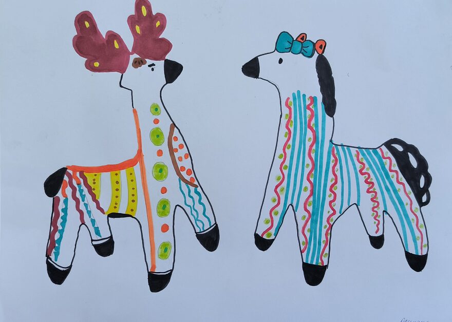 Всероссийский творческий конкурс «Радуга талантов»  - детский рисунок, поделка, творческая работа, категория школьники, 2 класс, дистанционный конкурс, школьный конкурс