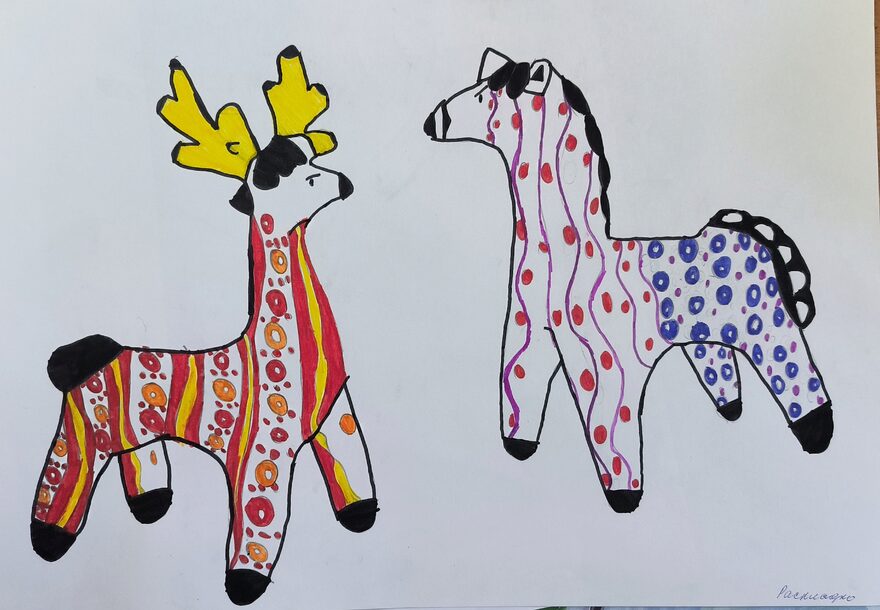 Всероссийский творческий конкурс «Радуга талантов»  - детский рисунок, поделка, творческая работа, категория школьники, 2 класс, дистанционный конкурс, школьный конкурс