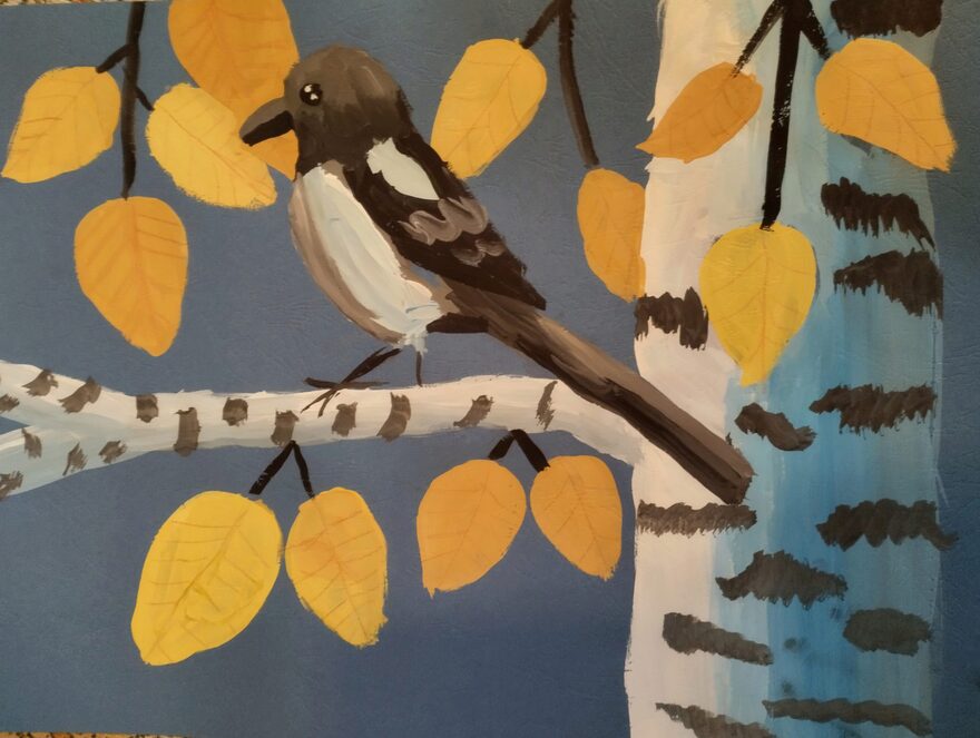 Всероссийский творческий конкурс «Мир птиц»  - детский рисунок, поделка, творческая работа, категория школьники, 3 класс, дистанционный конкурс, школьный конкурс