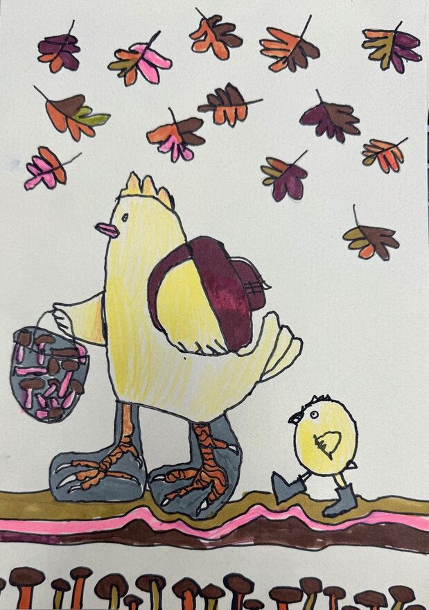 Всероссийский творческий конкурс «Мир птиц»  - детский рисунок, поделка, творческая работа, категория школьники, 4 класс, дистанционный конкурс, школьный конкурс