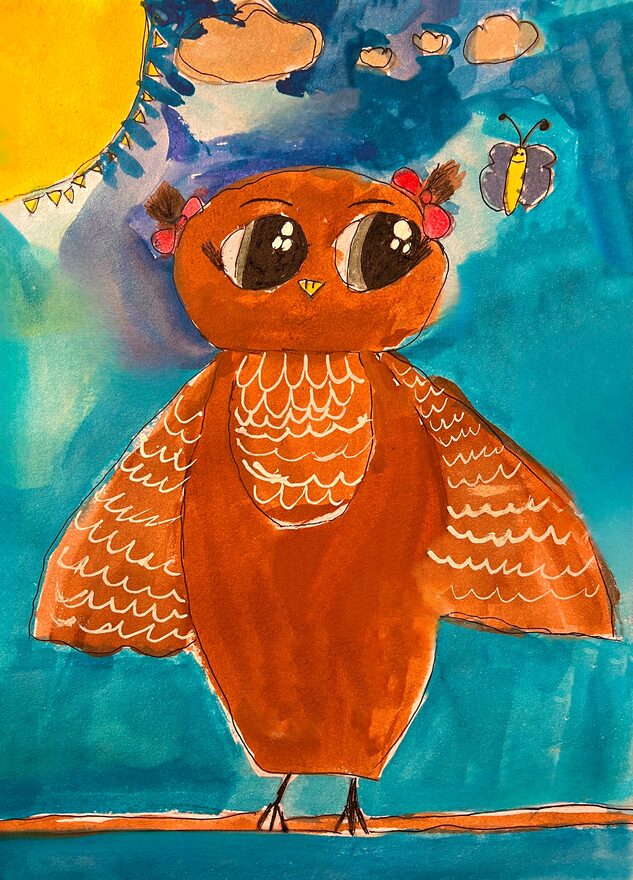 Всероссийский творческий конкурс «Мир птиц»  - детский рисунок, поделка, творческая работа, категория школьники, 3 класс, дистанционный конкурс, школьный конкурс