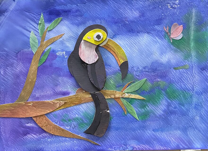 Всероссийский творческий конкурс «Мир птиц»  - детский рисунок, поделка, творческая работа, категория школьники, 3 класс, дистанционный конкурс, школьный конкурс