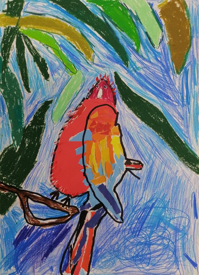 Всероссийский творческий конкурс «Мир птиц»  - детский рисунок, поделка, творческая работа, категория школьники, 1 класс, дистанционный конкурс, школьный конкурс