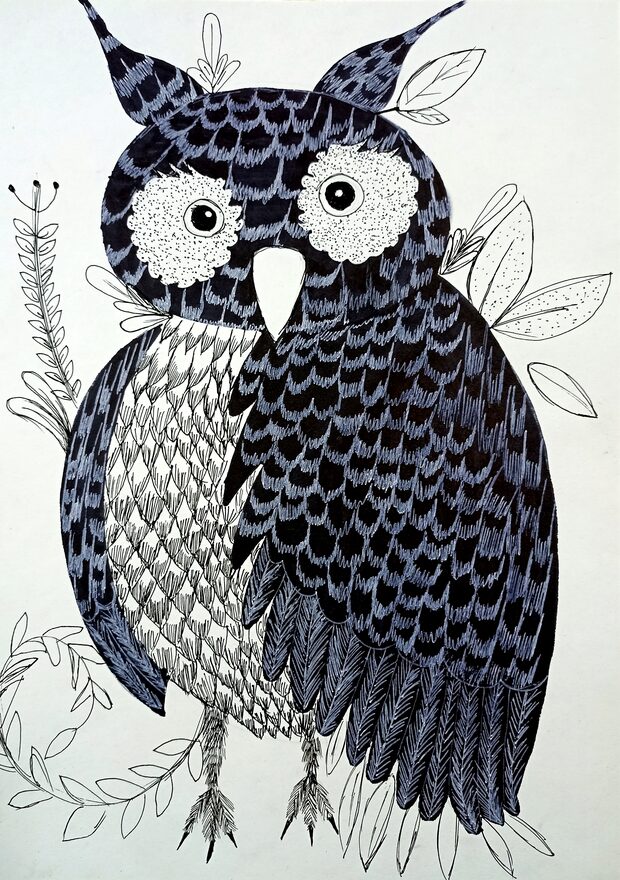 Всероссийский творческий конкурс «Мир птиц»  - детский рисунок, поделка, творческая работа, категория школьники, 4 класс, дистанционный конкурс, школьный конкурс