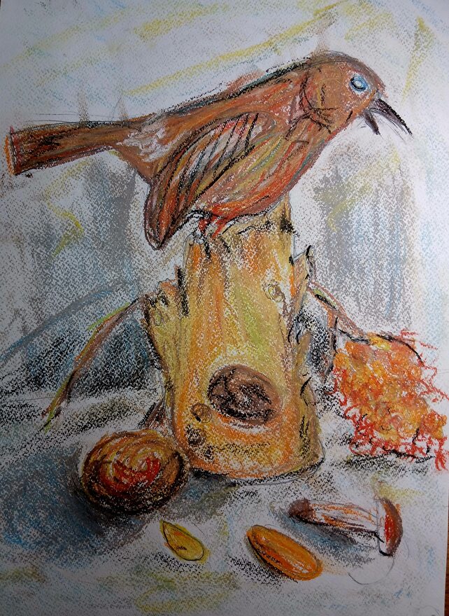 Всероссийский творческий конкурс «Мир птиц»  - детский рисунок, поделка, творческая работа, категория школьники, 3 класс, дистанционный конкурс, школьный конкурс