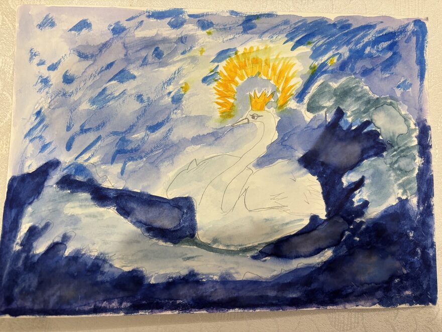 Всероссийский творческий конкурс «В гостях у сказки»  - детский рисунок, поделка, творческая работа, категория школьники, 3 класс, дистанционный конкурс, школьный конкурс