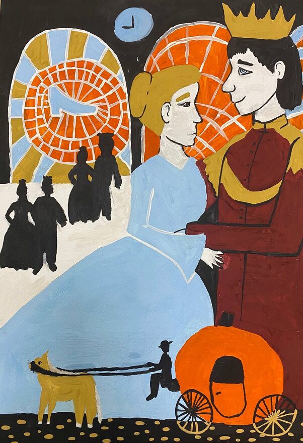 Всероссийский творческий конкурс «В гостях у сказки»  - детский рисунок, поделка, творческая работа, категория школьники, 5 класс, дистанционный конкурс, школьный конкурс