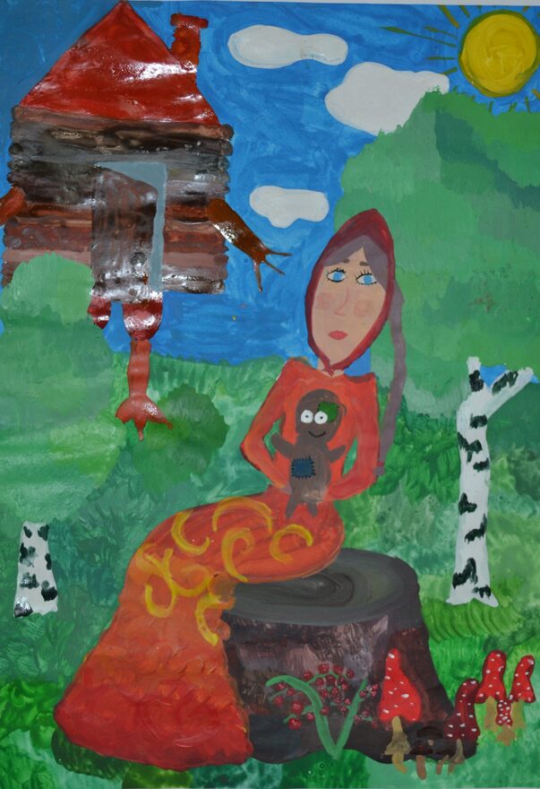 Всероссийский творческий конкурс «В гостях у сказки»  - детский рисунок, поделка, творческая работа, категория школьники, 3 класс, дистанционный конкурс, школьный конкурс