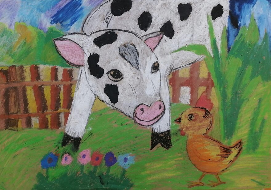 Всероссийский творческий конкурс «В гостях у сказки»  - детский рисунок, поделка, творческая работа, категория школьники, 2 класс, дистанционный конкурс, школьный конкурс